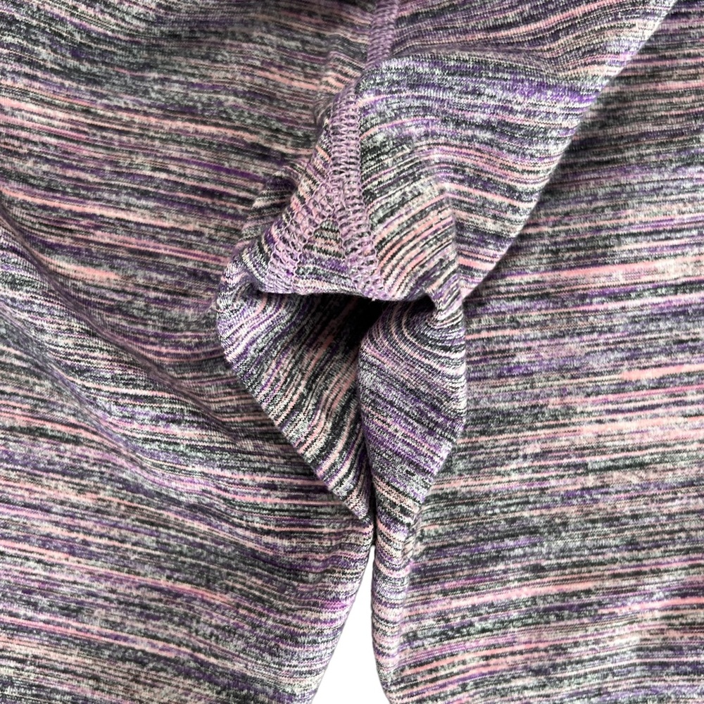 LULULEMON High Times Pant Space Dye Camo Tender Violet Black Grape 7/8 Length - Picture 9 of 12